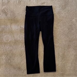 Lululemon Athletica Cropped Black Leggings